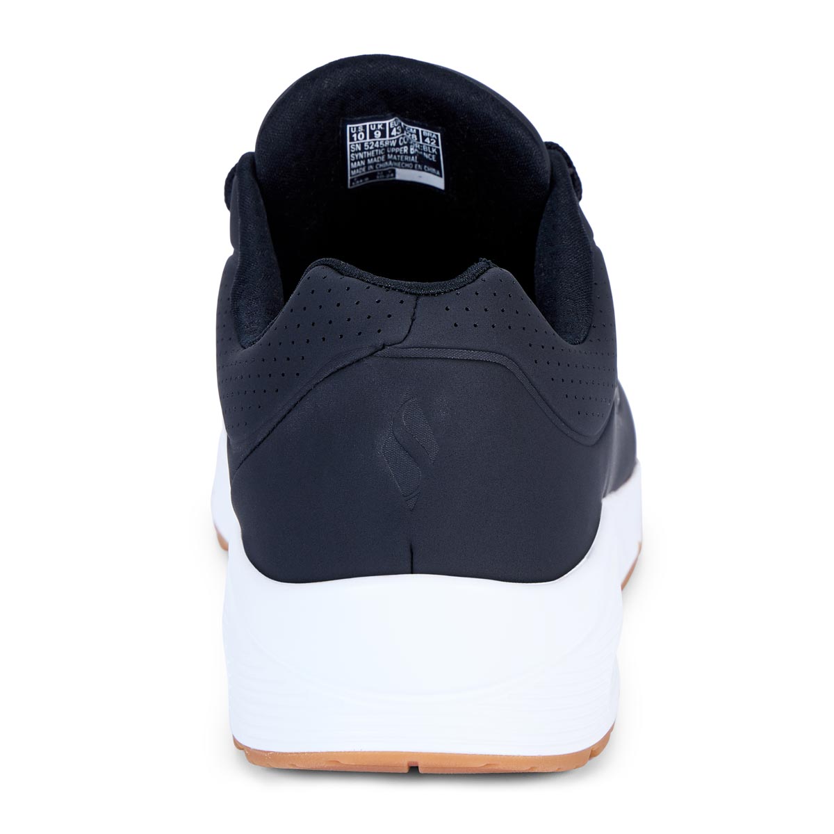 SKECHERS Sneaker Street™ Uno-Stand On Air, extraweit schwarz/schwarz
