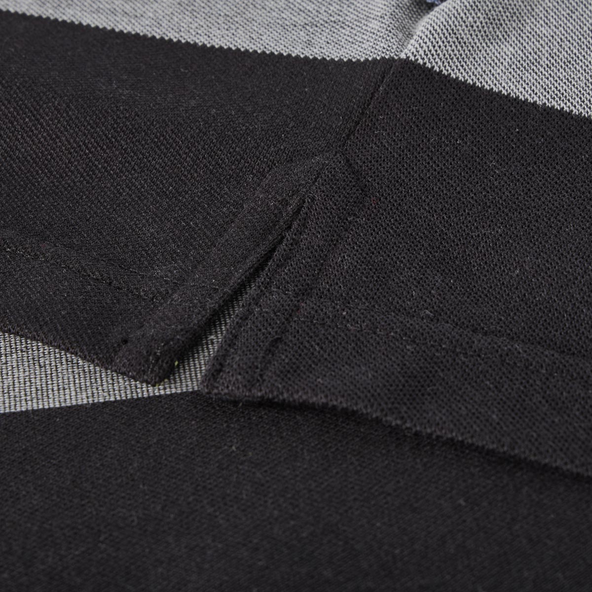 Hajo Poloshirt mit Elasthan schwarz