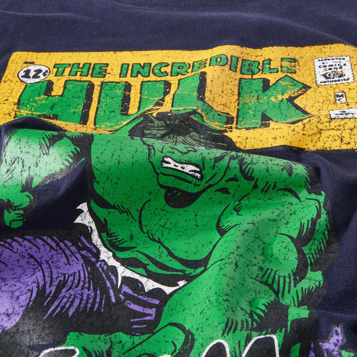 North T-Shirt mit Motiv-Print dunkelblau