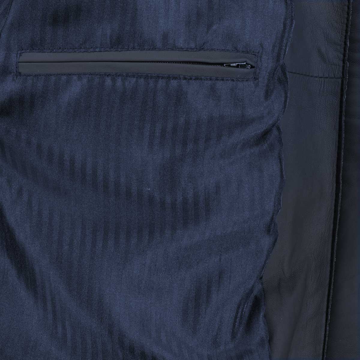 Maddox Lederblouson aus Lammleder marine