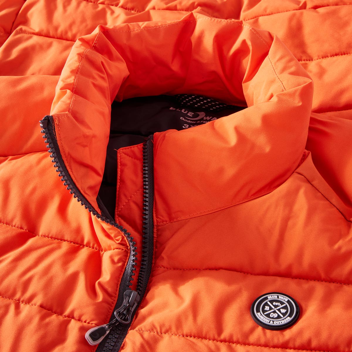 Blue Wave Steppweste "Max", wasser- und windabweisend orange