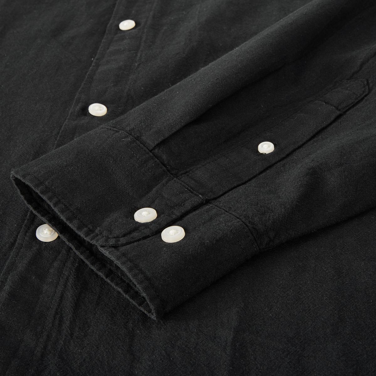 Jack&Jones Freizeithemd mit Leinen schwarz