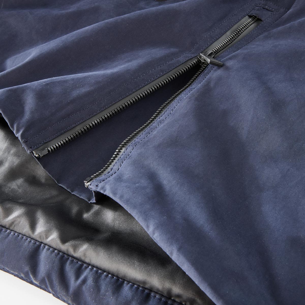 Tribeca Gewachster Parka, wasserabweisend dunkelblau