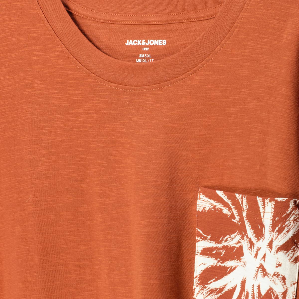 Jack&Jones T-Shirt mit Print ziegelrot
