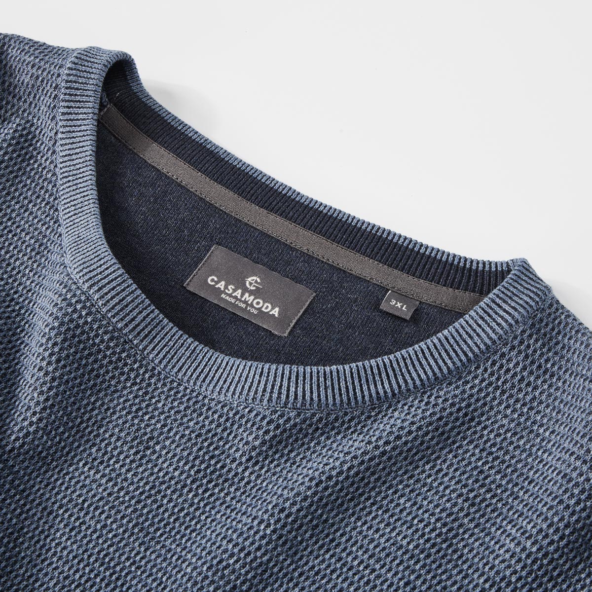 CASA MODA Strickpullover  hellgrau