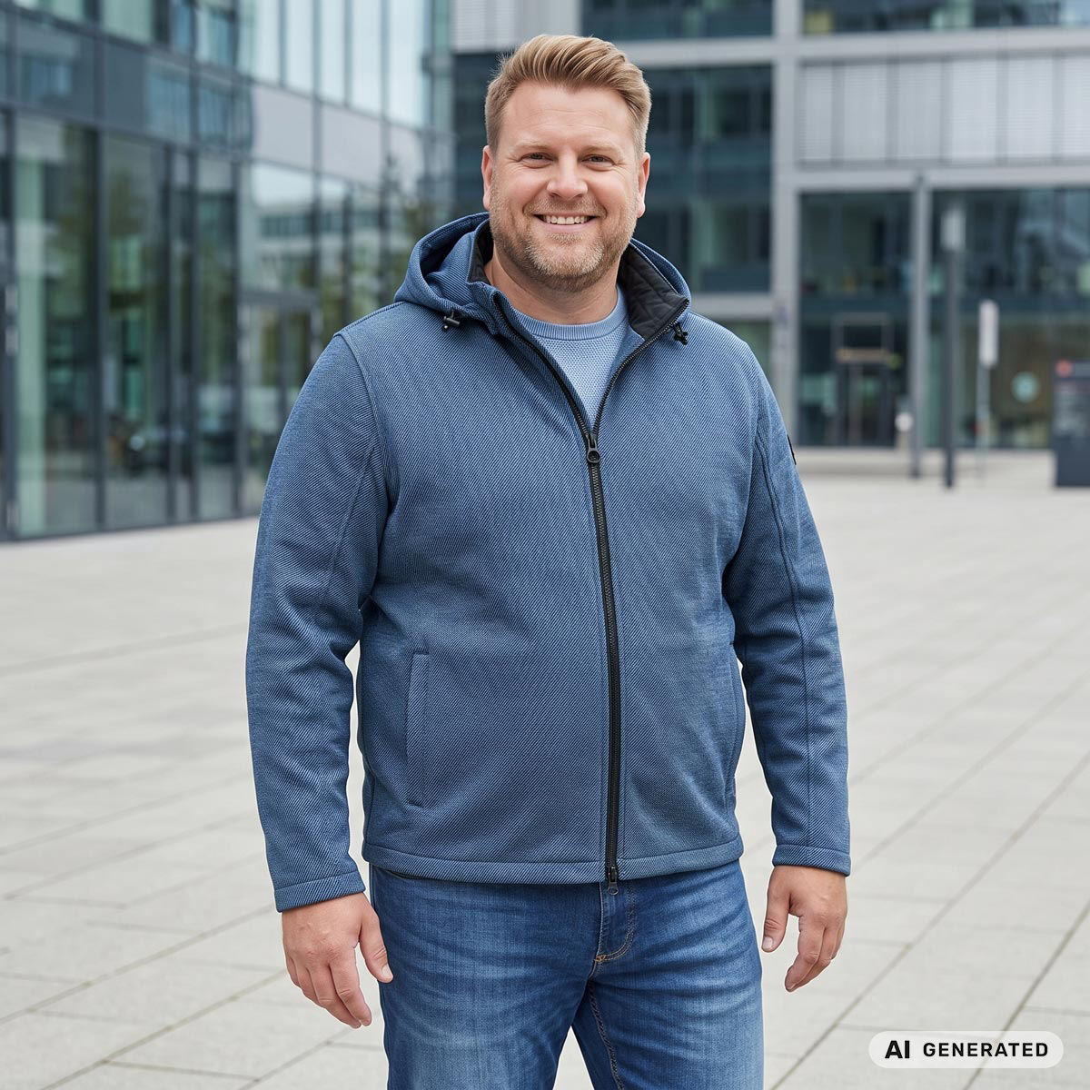 Wellensteyn Blouson "Sarasota" mit Stretch, atmungsaktiv, windabweisend jeansblau