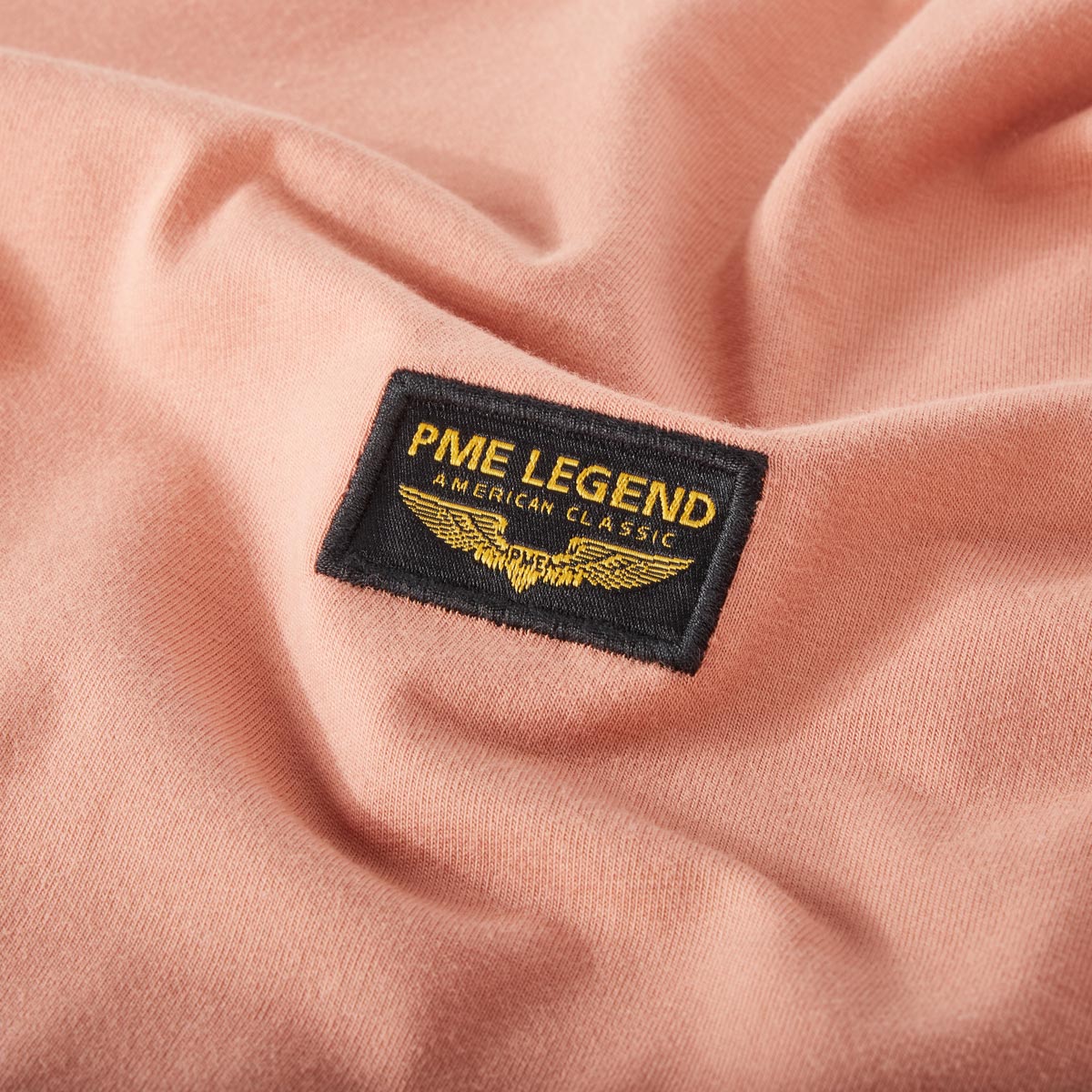 PME LEGEND T-Shirt mit Elasthan rosa