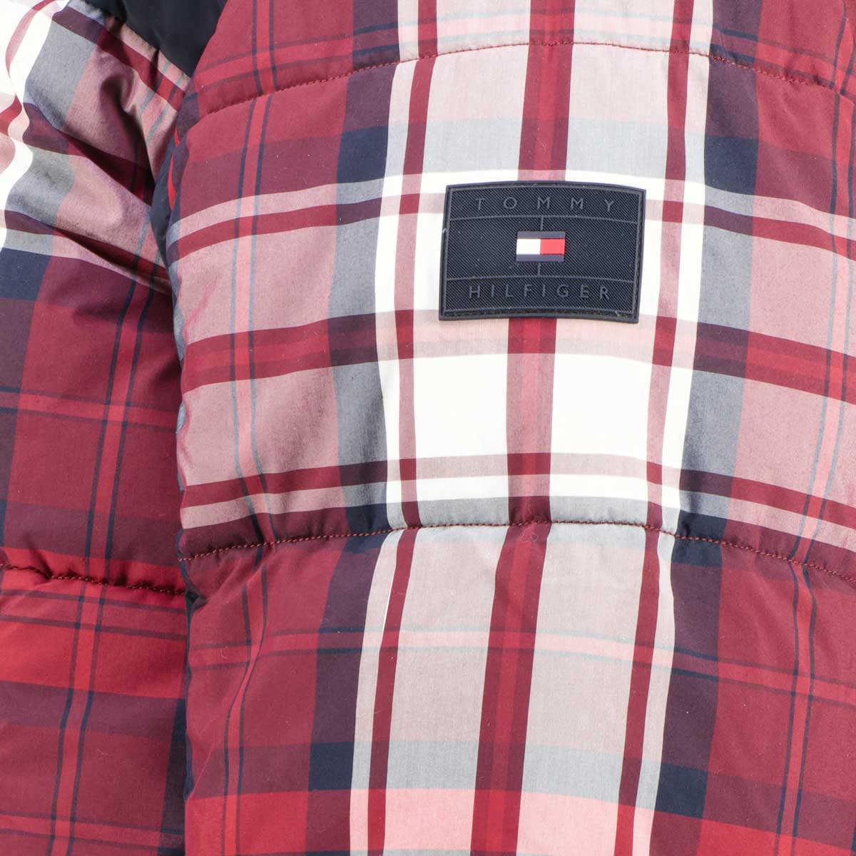 Tommy Hilfiger Wattierte Winterjacke rot