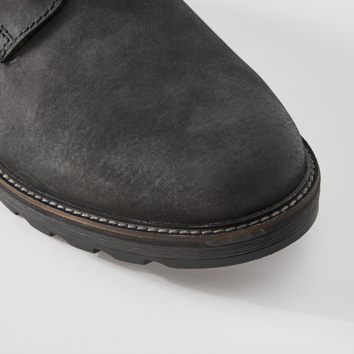 camel active Halbschuh "Oxford" mit Wechselfußbett schwarz