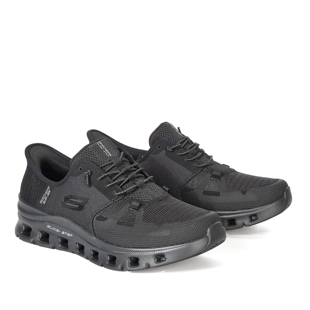 SKECHERS Sneaker „Glide“ mit Memory Foam schwarz