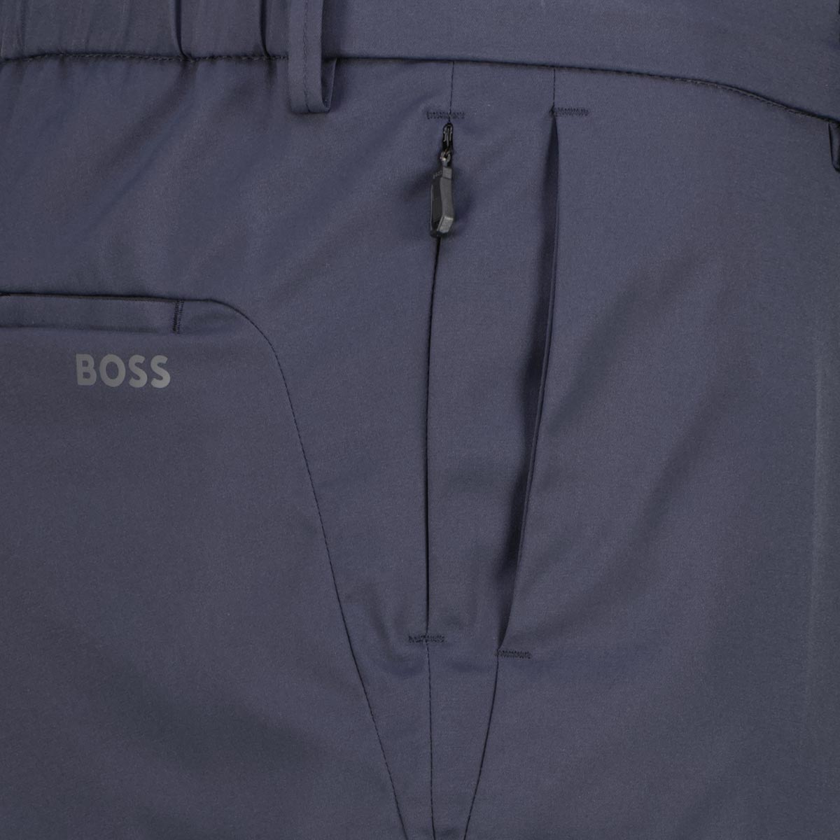 BOSS Stretch-Chinos aus Funktionsmaterial dunkelblau BOSS Stretch-Chinos aus Funktionsmaterial dunkelblau