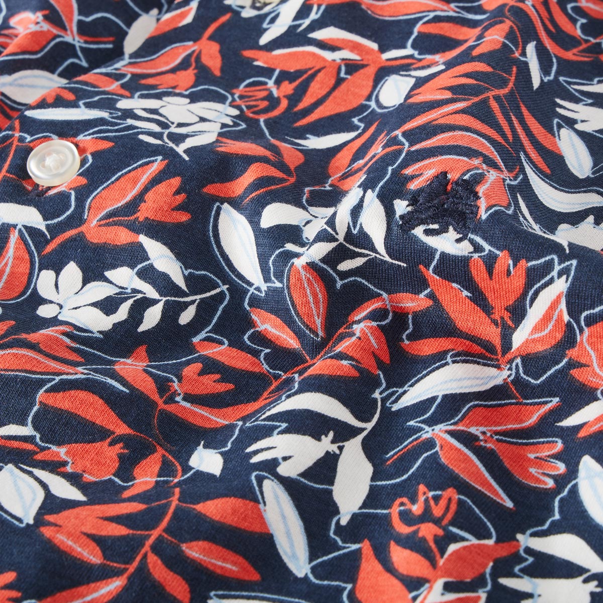 Lerros Freizeithemd mit Stretch orange