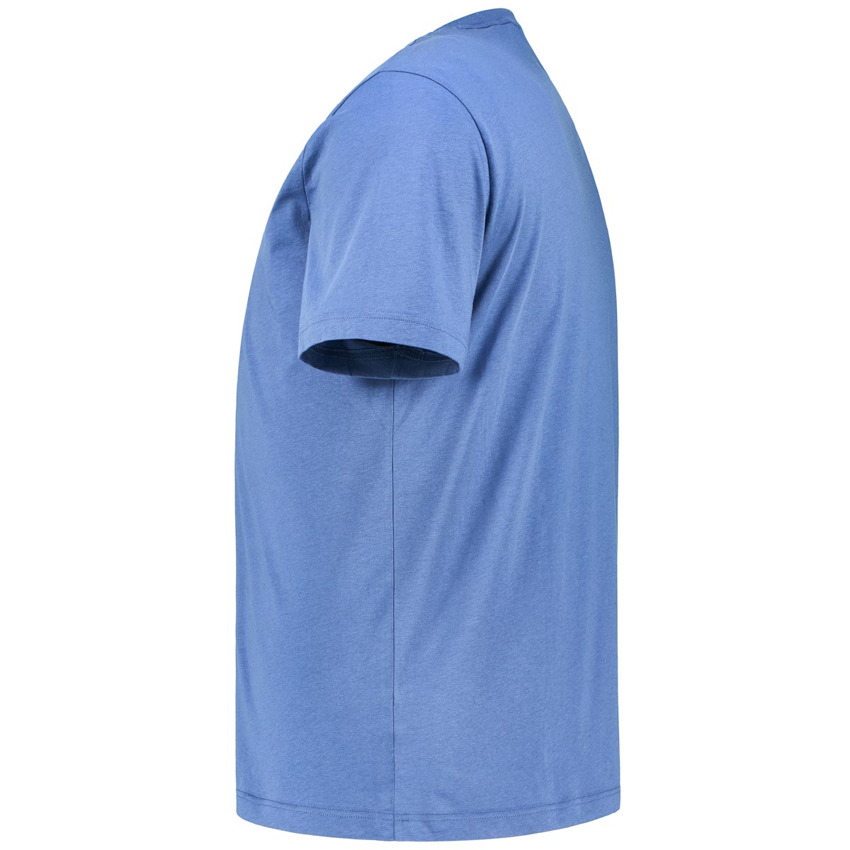 Gant T-Shirt mit Label-Stickerei blau