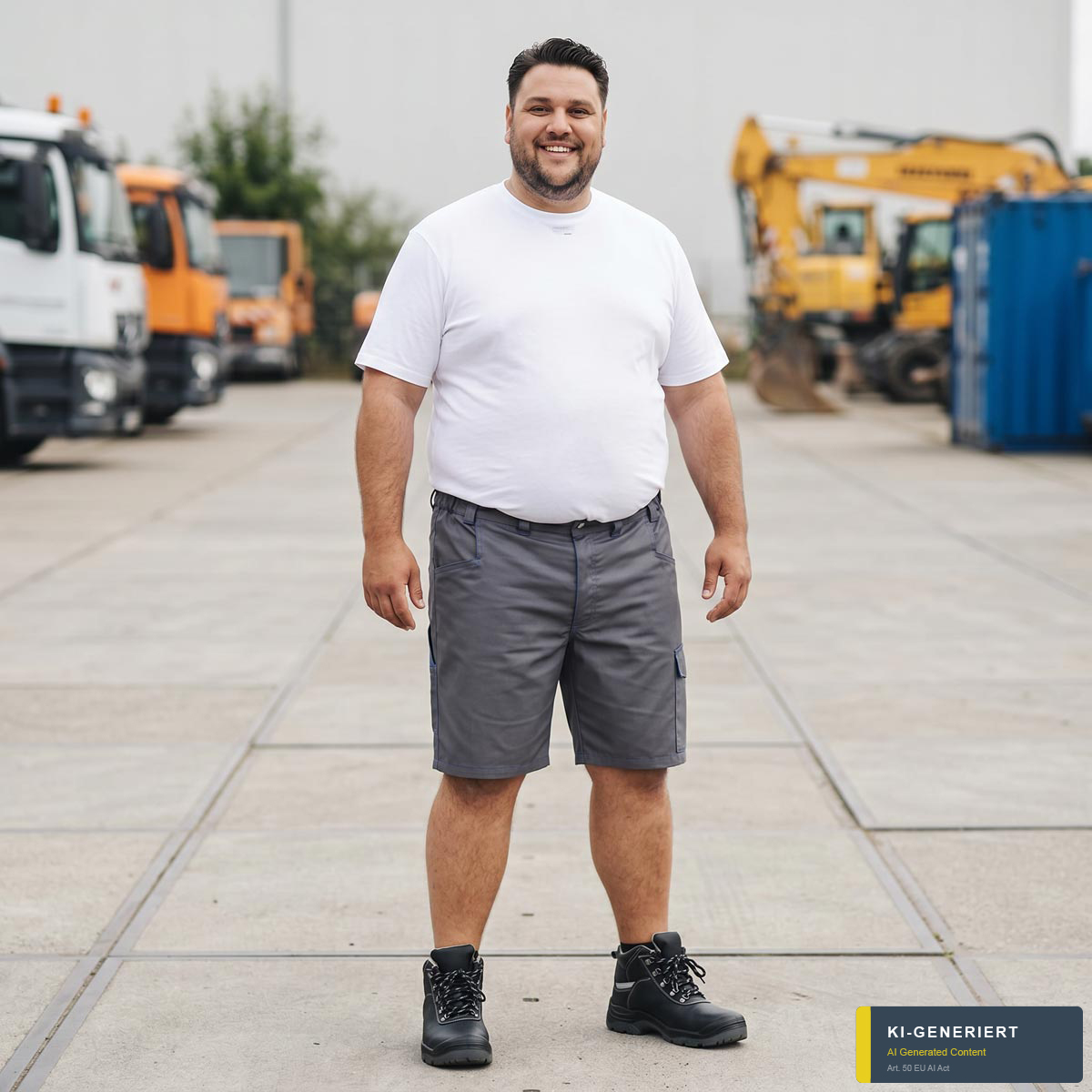 ADAMO Kurze Arbeitsshorts, robust, praktisch und bequem anthrazit