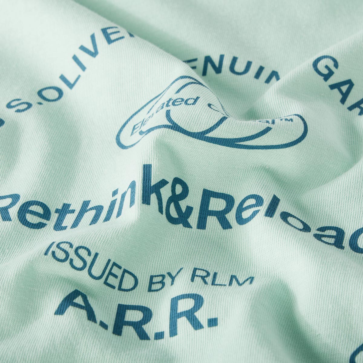 s.Oliver T-Shirt mit Print mint