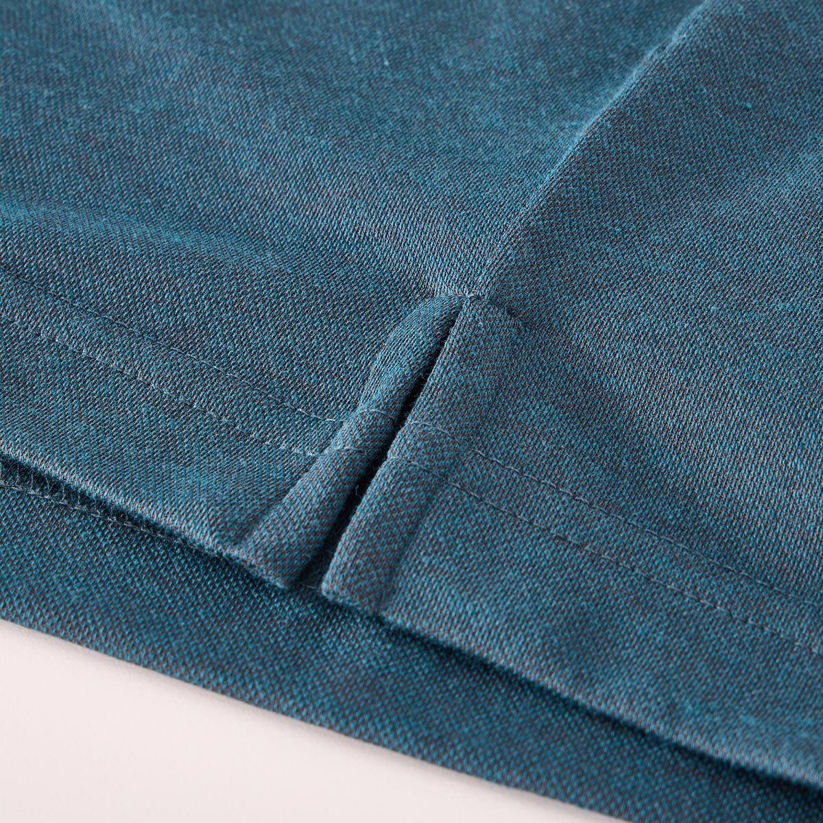 Hajo Poloshirt aus Baumwollmischung petrol