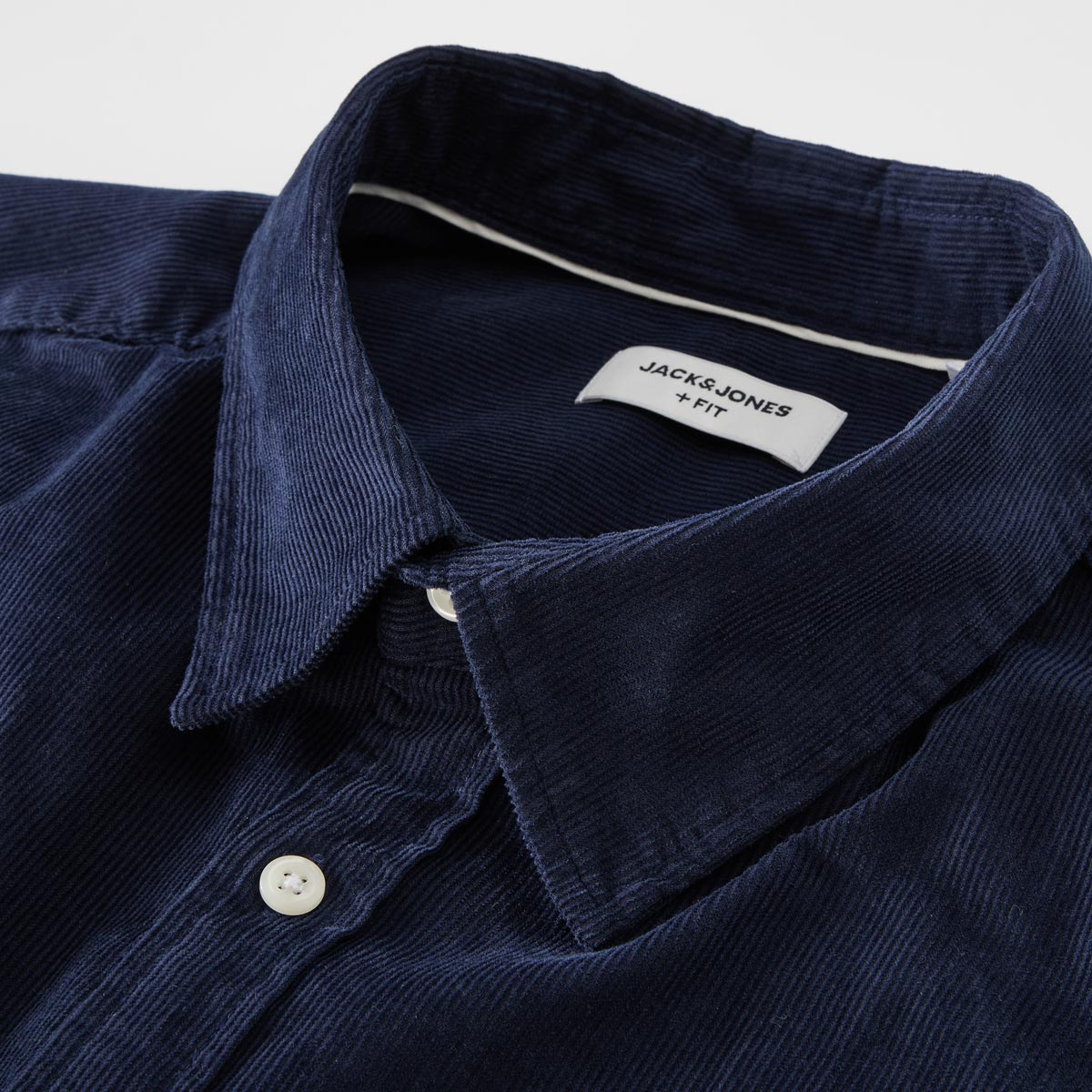 Jack&Jones Cordhemd blau