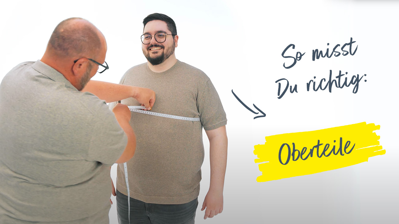 Video: Hemd richtig messen – Anleitung