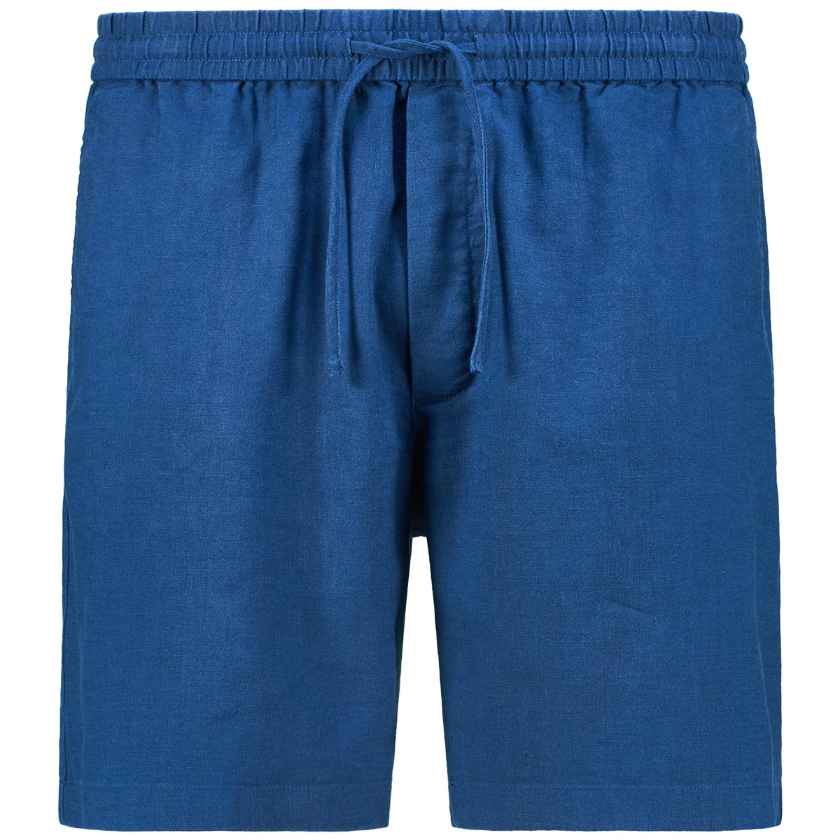 Chino-Shorts mit Leinen