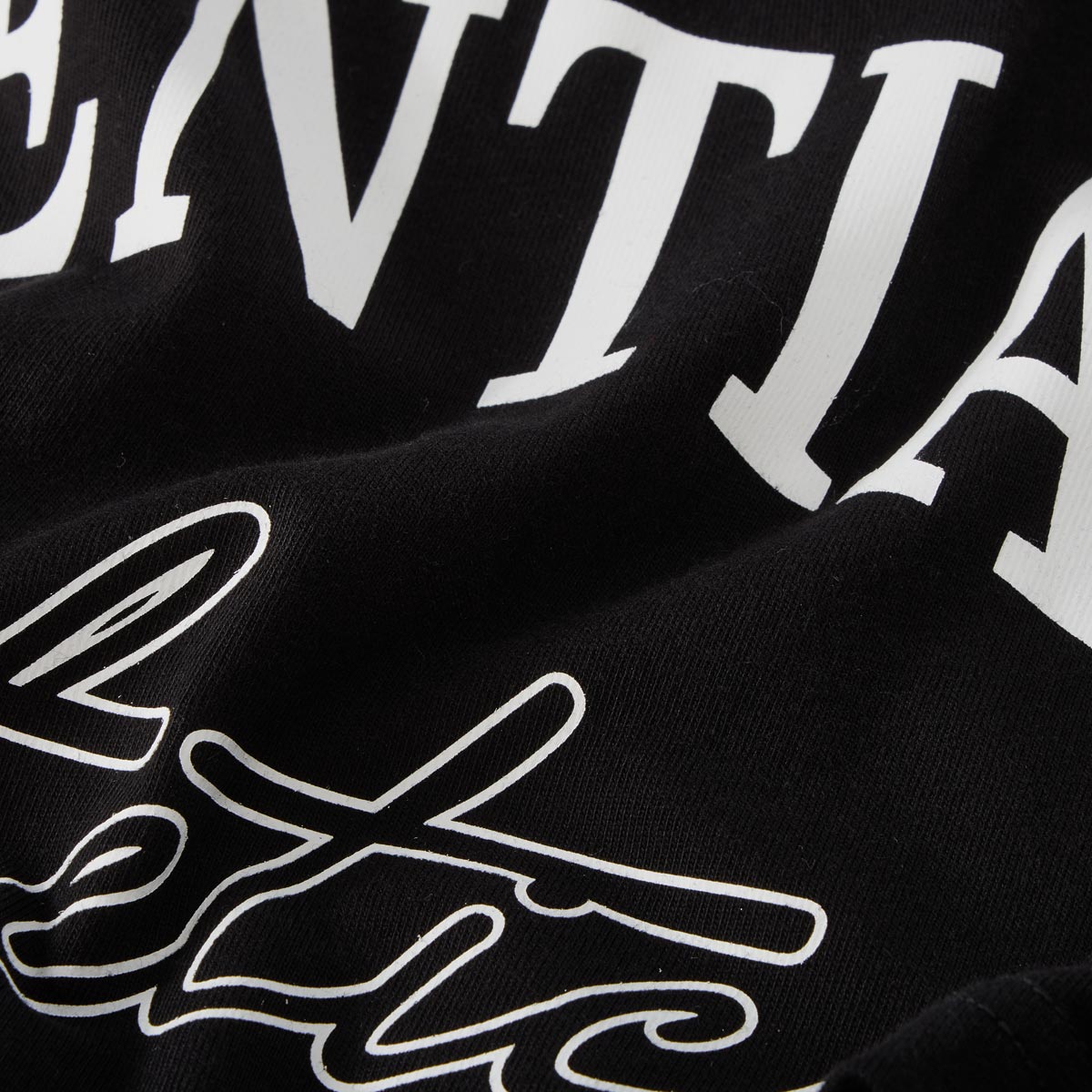 Jack&Jones T-Shirt mit Print auf Vorder- und Rückseite schwarz