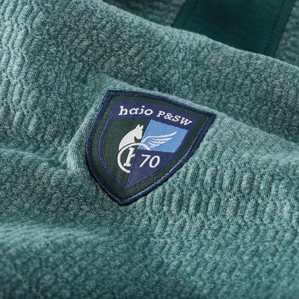 Hajo Sweatshirt mit Stretch grün