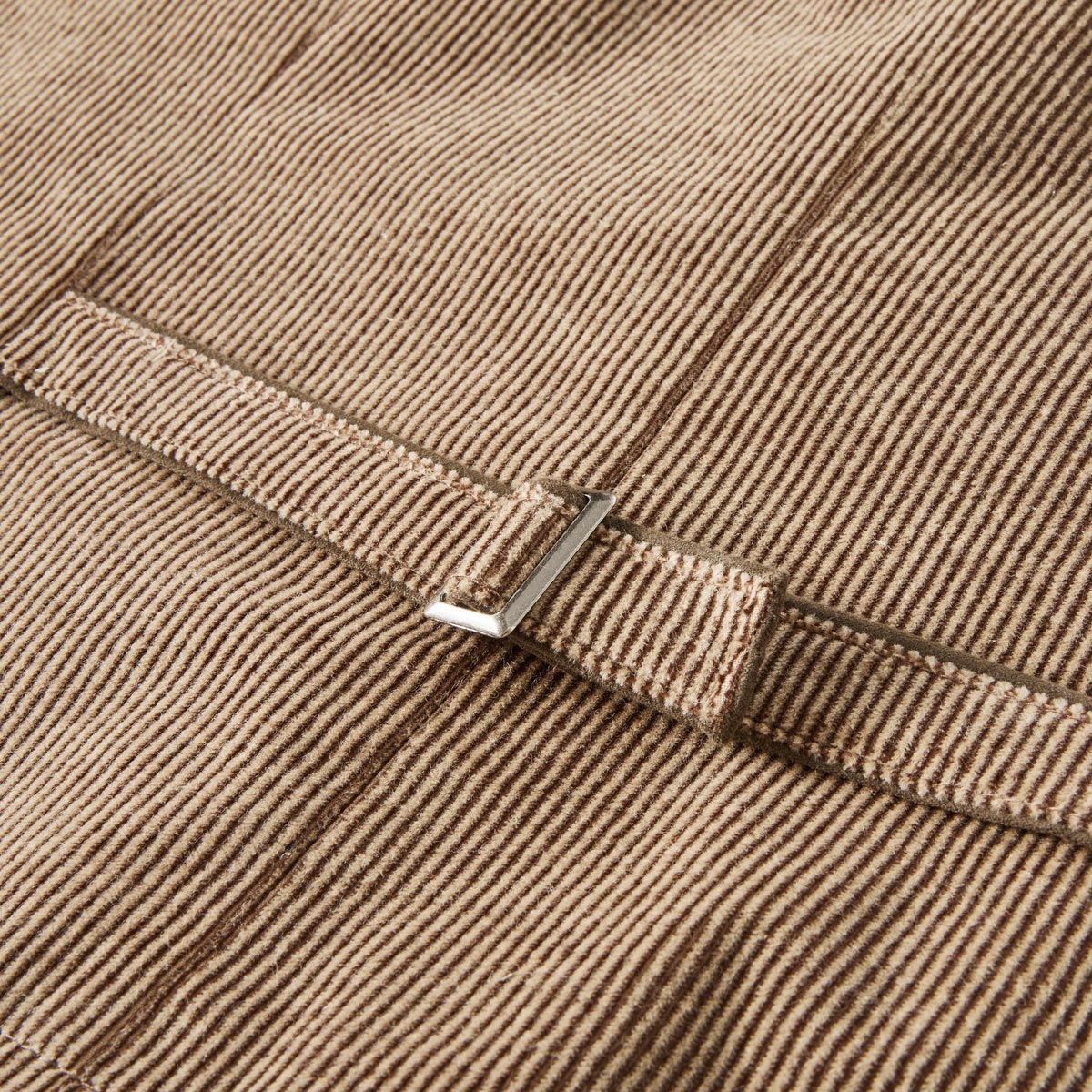 Weis Cord-Trachtenweste mit Stretch cognac