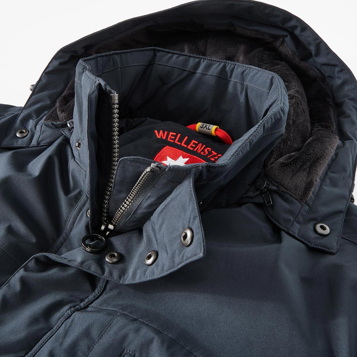 Wellensteyn Wattierte Funktionsjacke "Golfjacke", wind- und wasserdicht dunkelblau