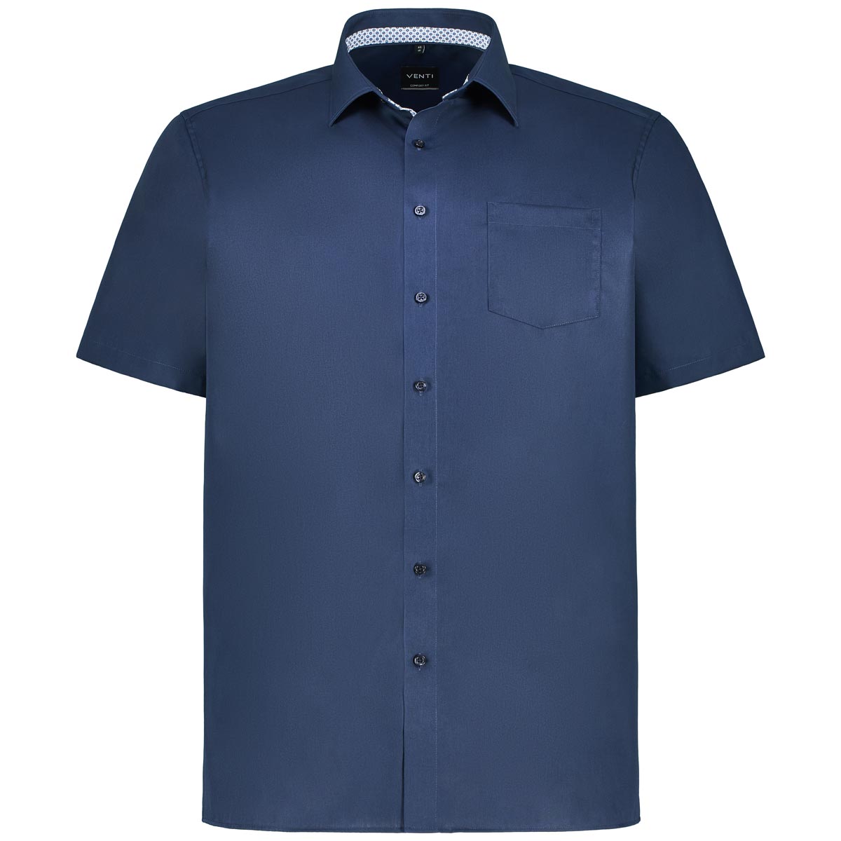 VENTI Businesshemd aus Baumwolle Farbe jeansblau Größe: 48 günstig online kaufen