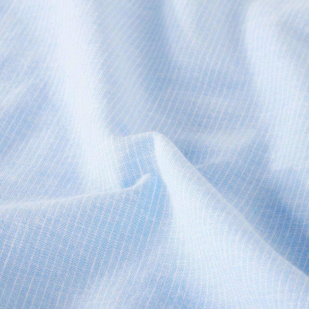 Pfundskerl Freizeithemd mit Leinen hellblau