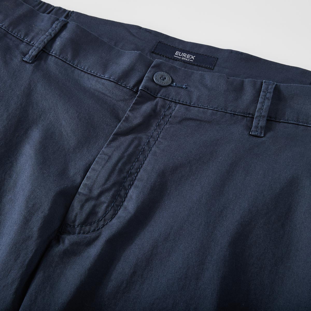 Eurex by Brax Stretch-Chino-Shorts dunkelblau