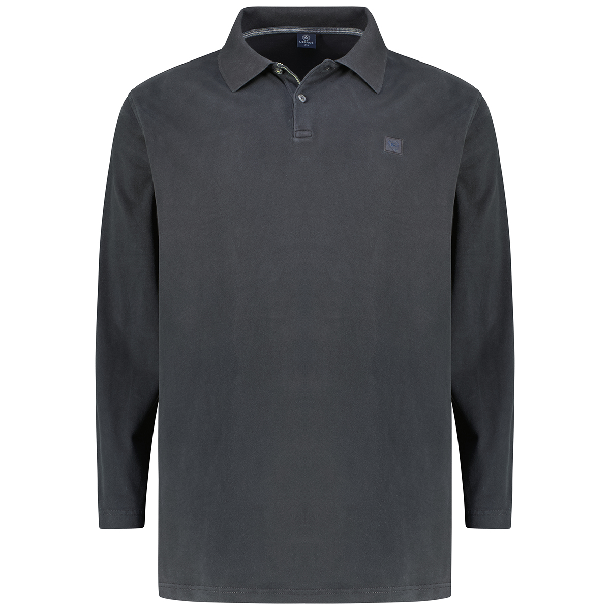 Lerros Poloshirt aus Baumwoll-Jersey schwarz Lerros Poloshirt aus Baumwoll-Jersey schwarz