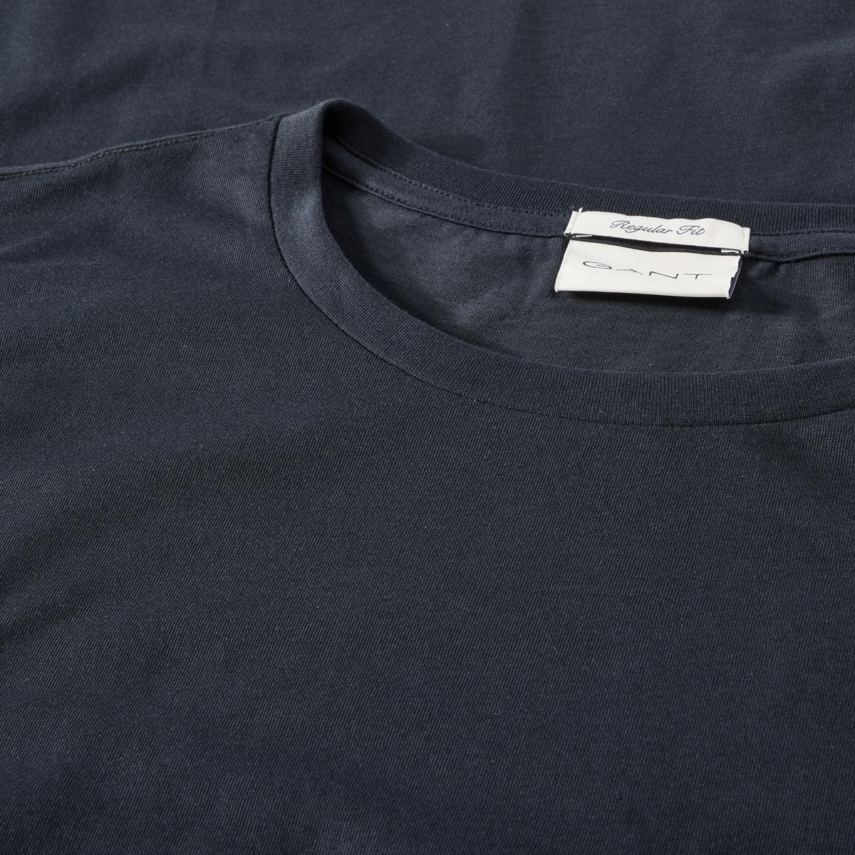 Gant T-Shirt aus Baumwolle schwarz