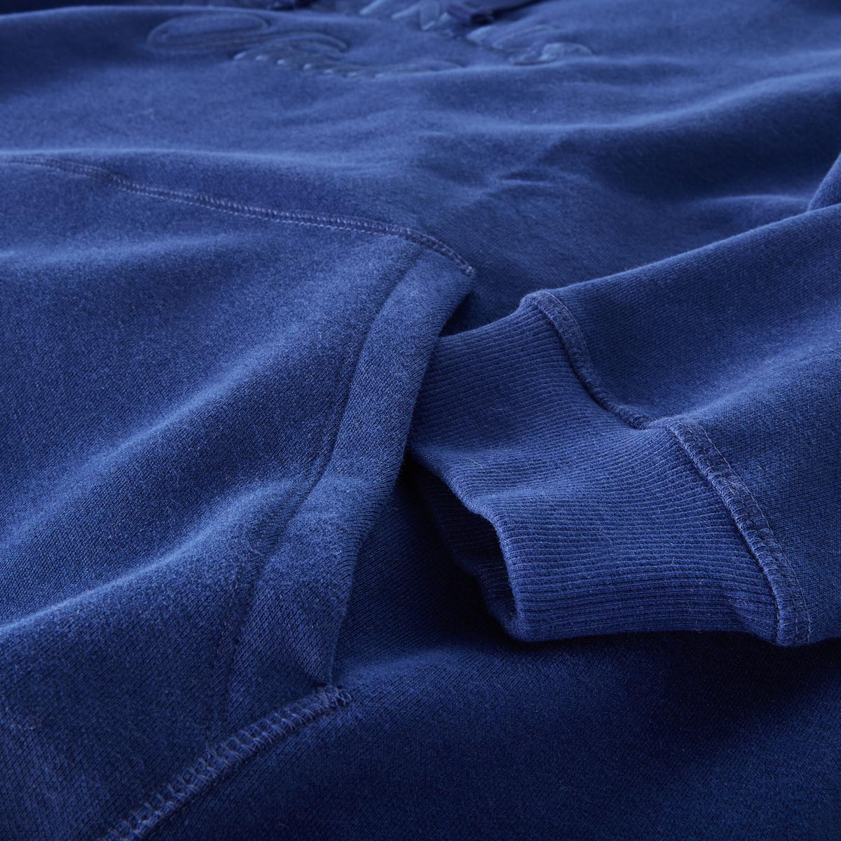 Jack&Jones Hoodie aus Baumwolle blau