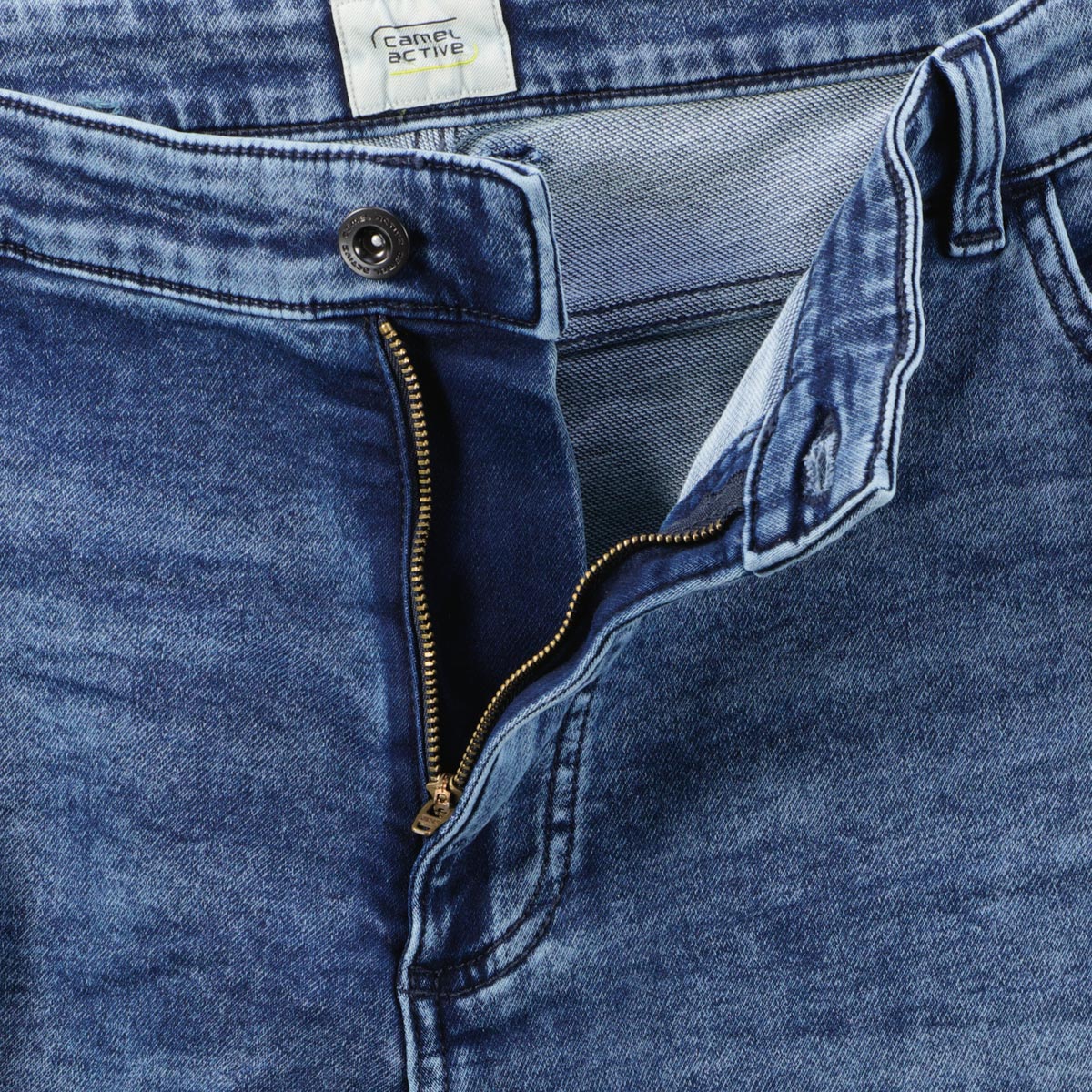 camel active Stretch-Shorts "Houston" blau