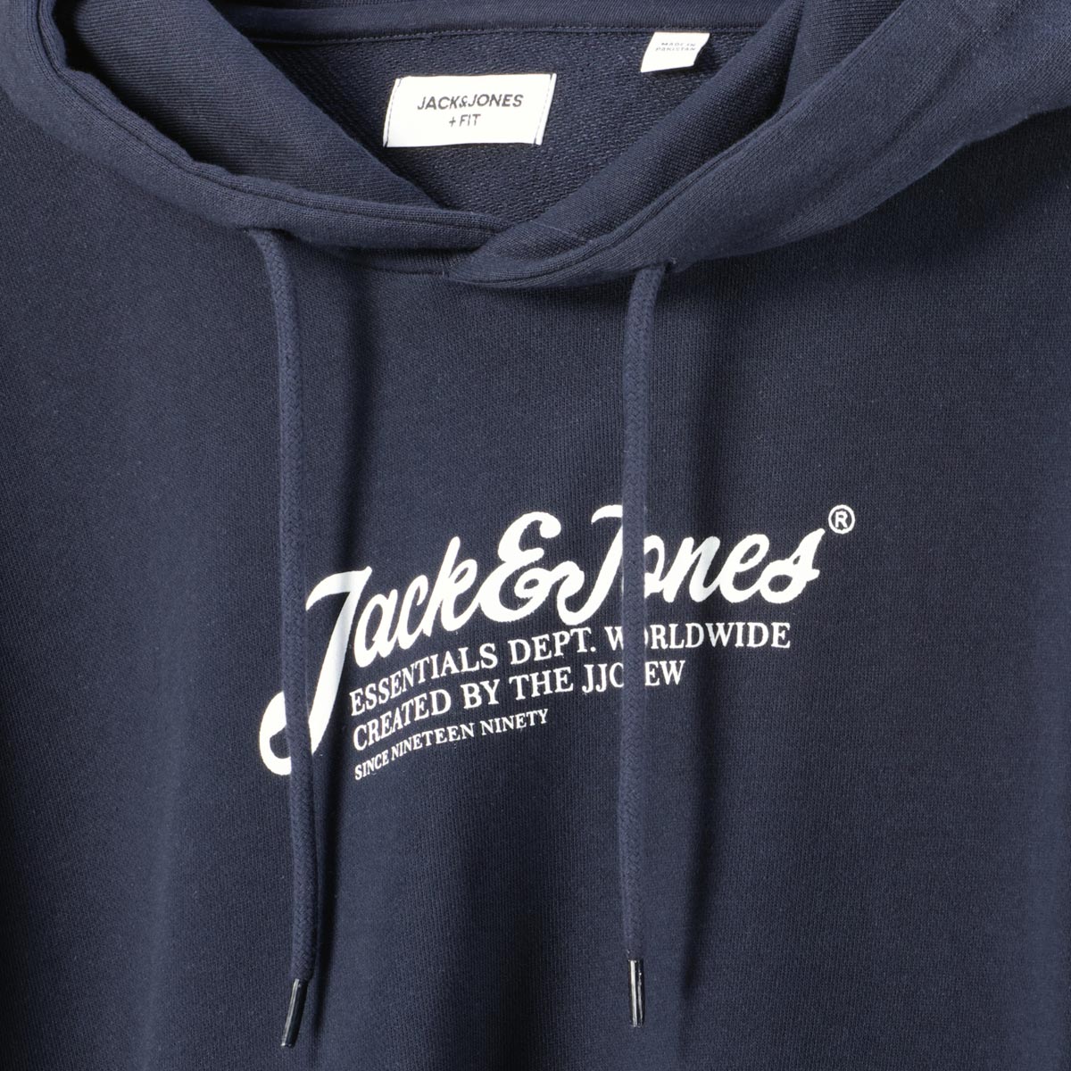 Jack&Jones Hoodie aus Baumwollmischung marine
