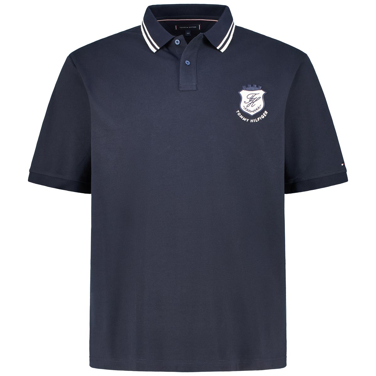 Tommy Hilfiger Poloshirt mit Elasthan Farbe marine Größe: 3XL günstig online kaufen