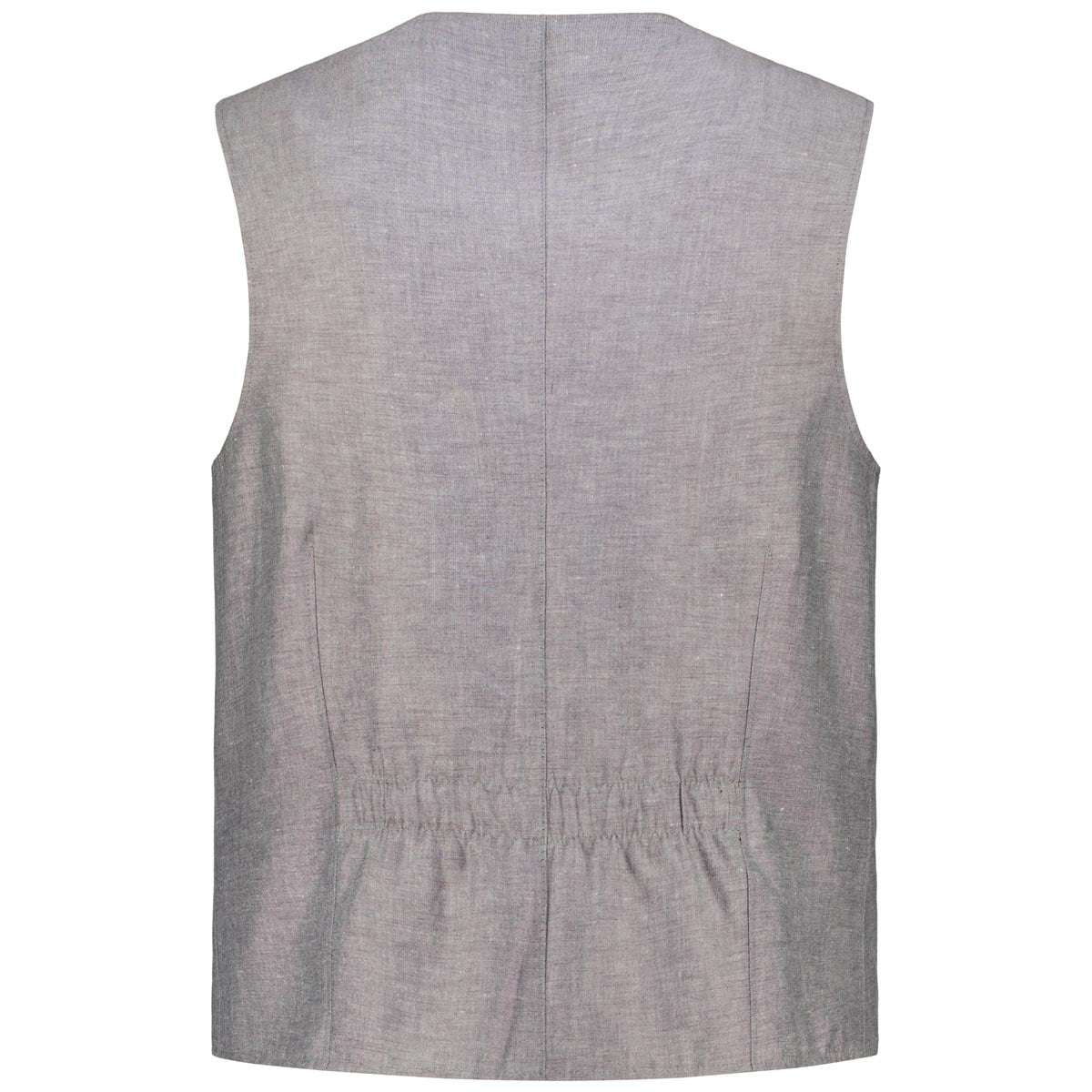 Weis Sakkoweste aus Leinenmischung grau Weis Sakkoweste aus Leinenmischung grau