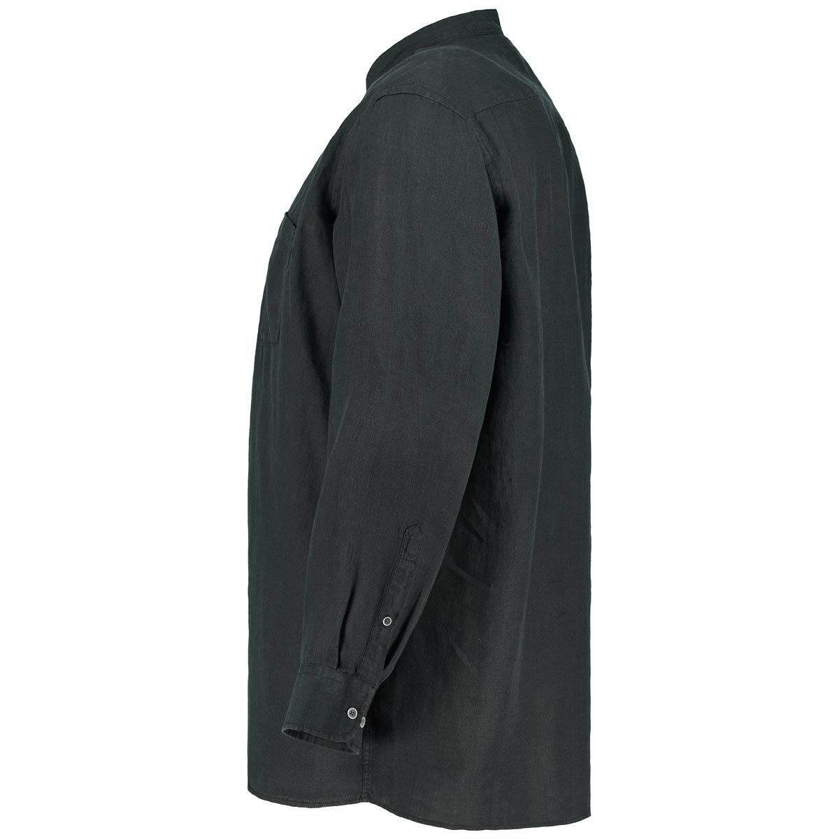 CASA MODA Freizeithemd aus Leinen schwarz