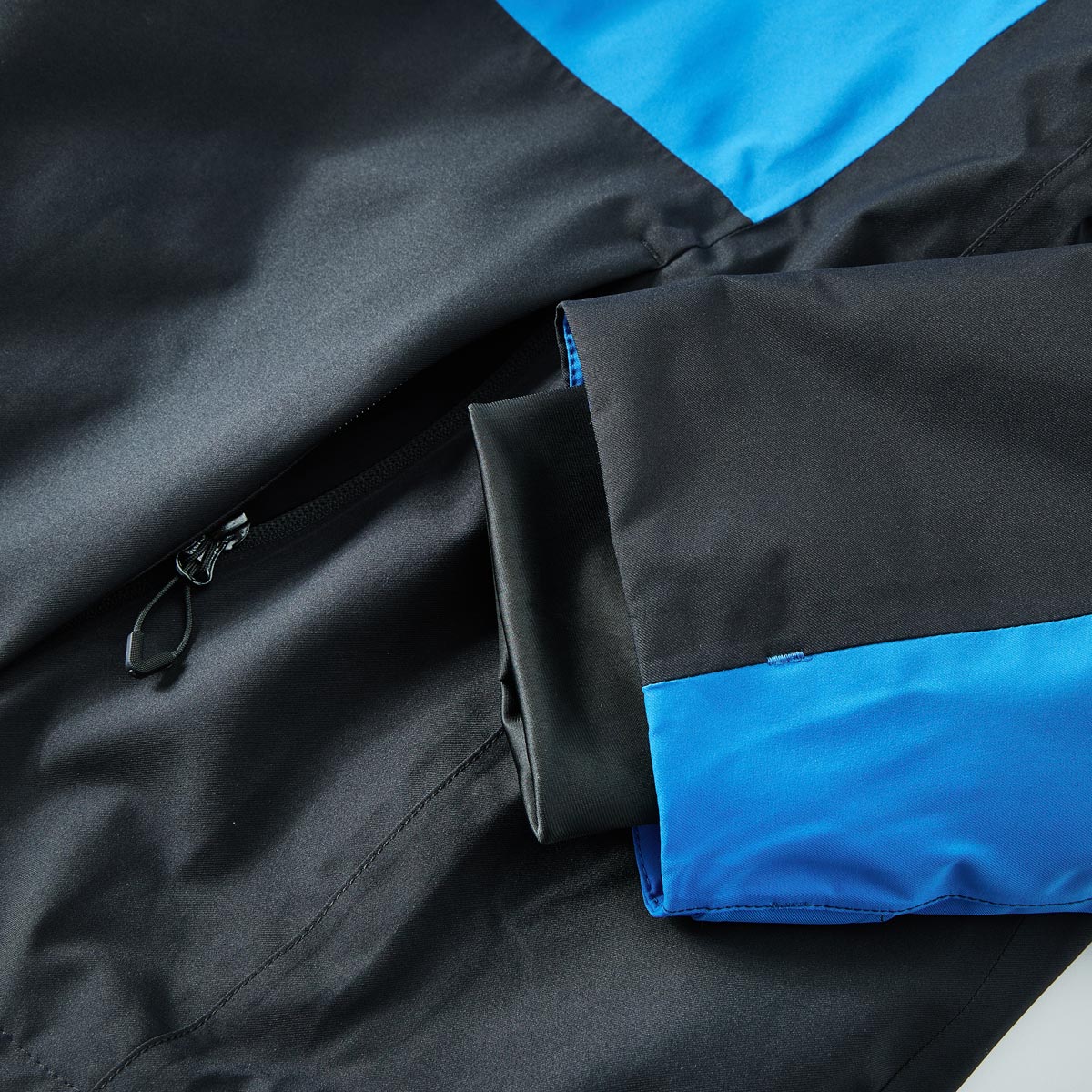 Maier Sports Skijacke „Golte“ mit Stretch, wasserdicht blau/schwarz