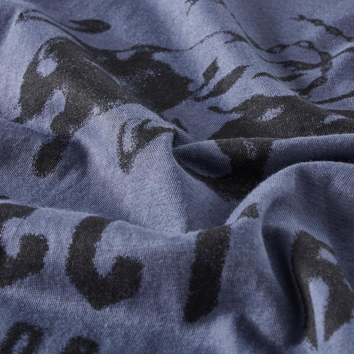 Under Armour T-Shirt mit Print auf Vorder- und Rückseite graublau