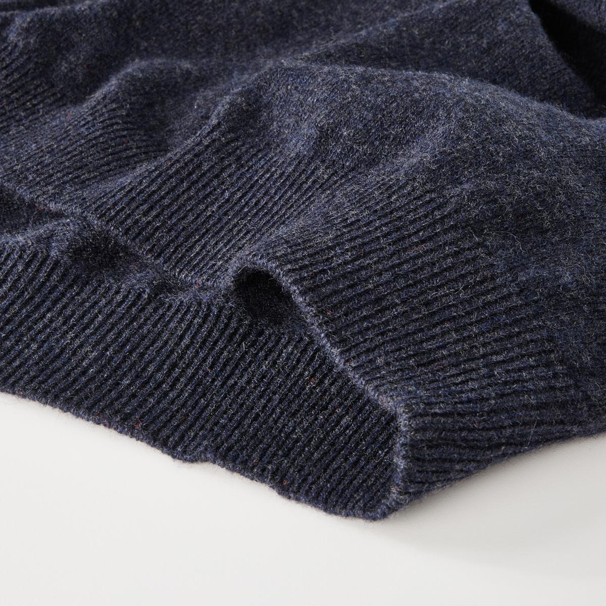 CASA MODA Troyer aus weichem Wollmix marine