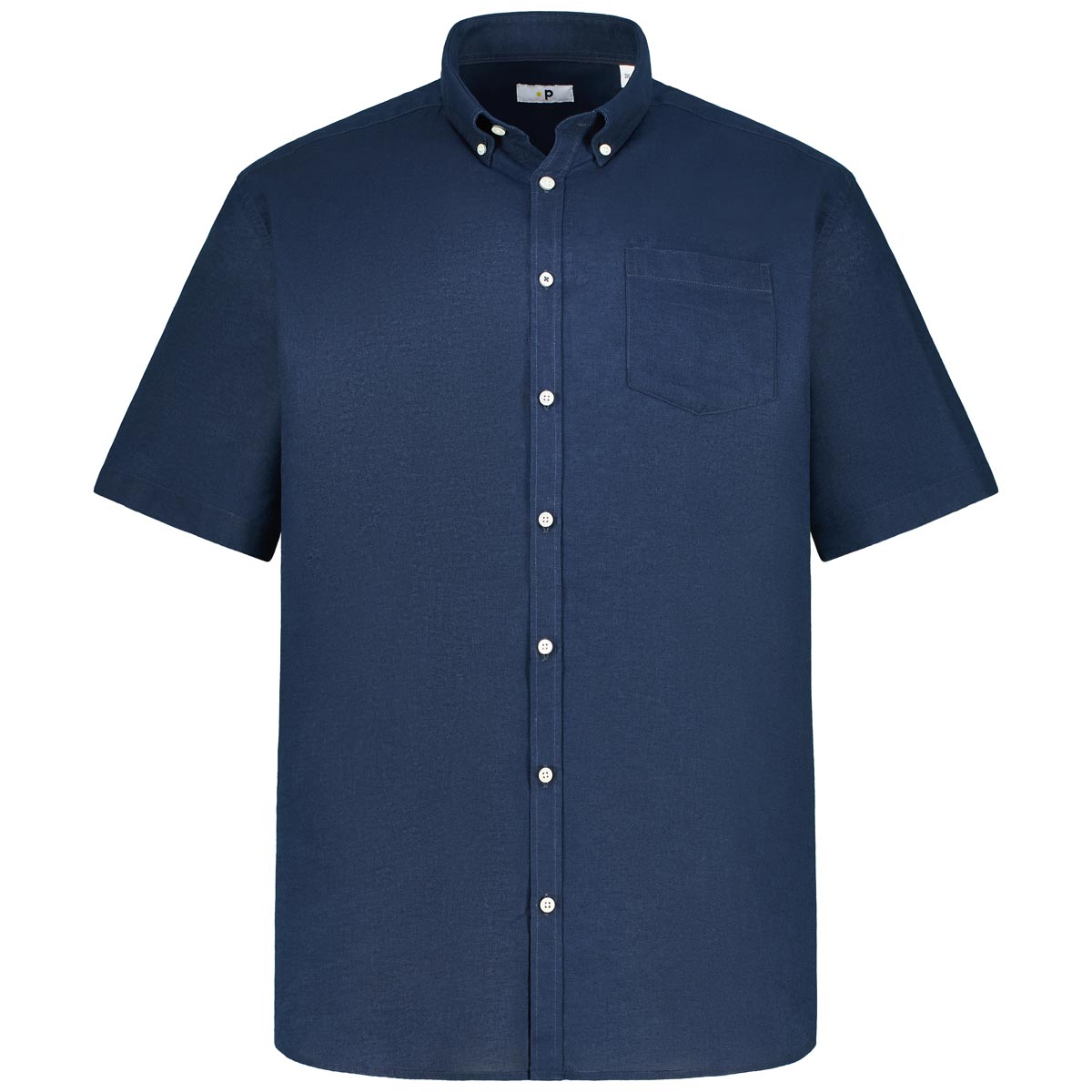 Pfundskerl Freizeithemd mit Leinen Farbe dunkelblau Größe: 5XL günstig online kaufen