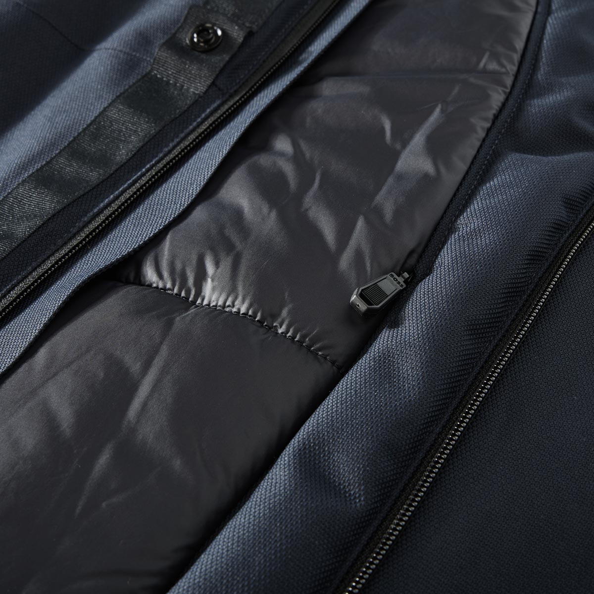 BOSS Parka mit Stretch, wasserabweisend dunkelblau