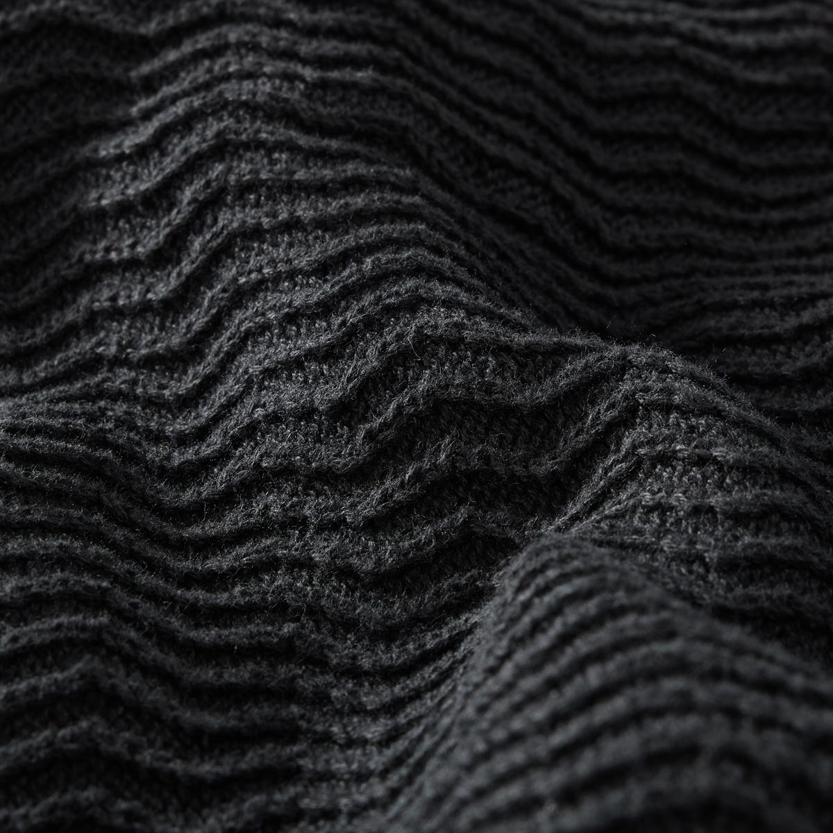 North Strickpullover aus Baumwolle schwarz