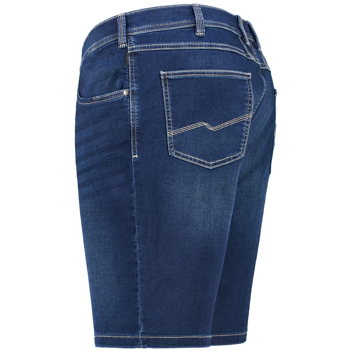 bugatti Jeans-Shorts mit Stretch blau