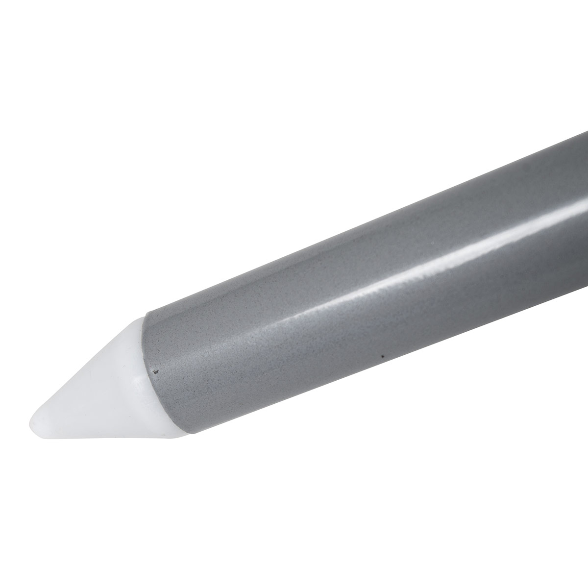 BO-CAMP Sonnenschirm mit Knickarm, 200 cm Durchmesser grau