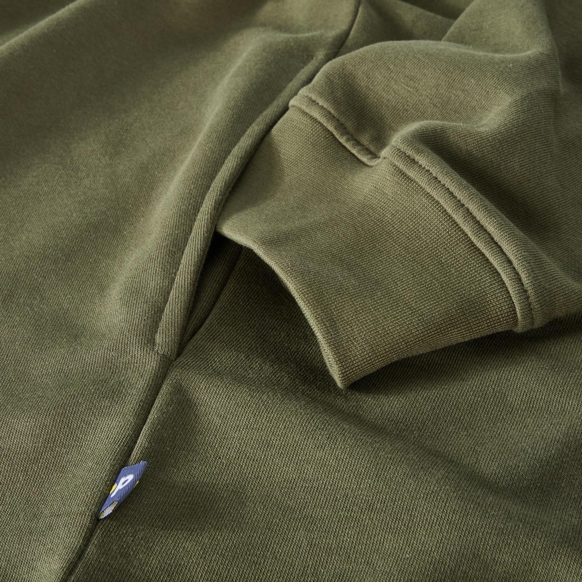 Pfundskerl Hoodie aus Baumwollmischung oliv