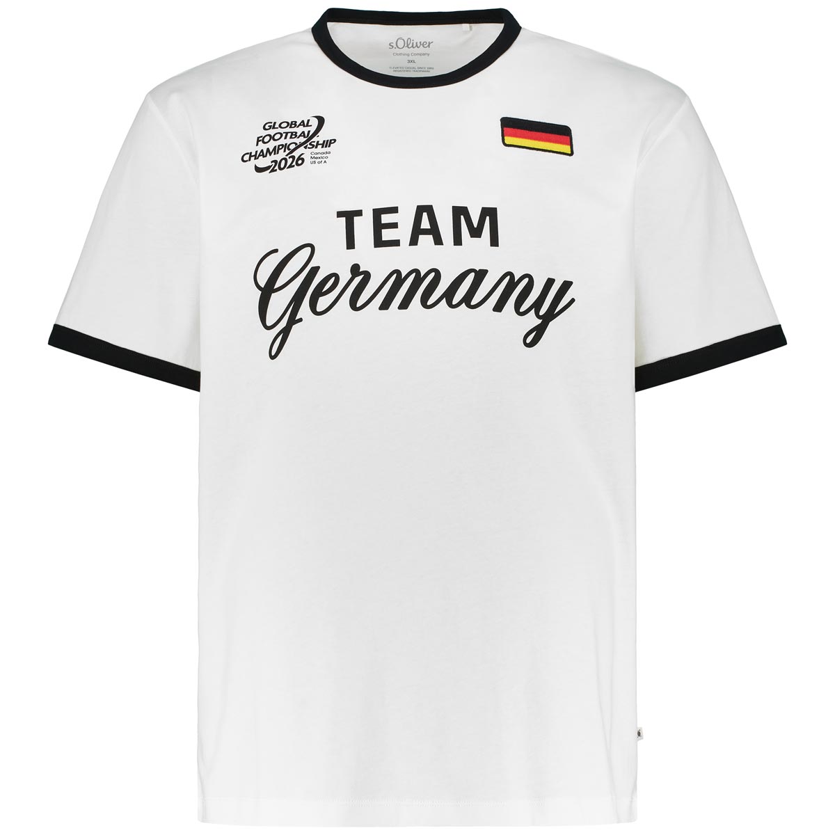 T-Shirt mit Statement-Print