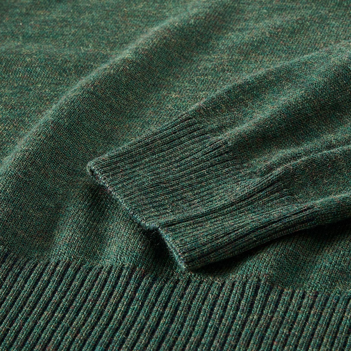 Hajo Feinstrickpullover "Smart Relaxx", hautsympathisch dunkelgrün