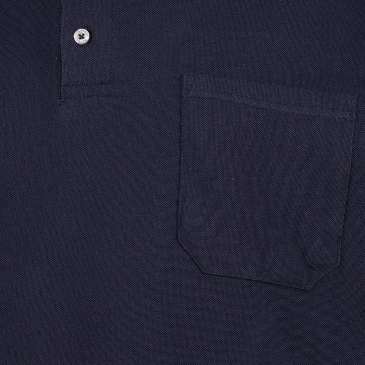 ADAMO Poloshirt mit elastischem Bund dunkelblau ADAMO Poloshirt mit elastischem Bund dunkelblau